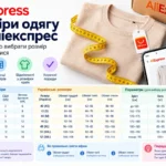 Розміри одягу на Аліекспрес – таблиця розмірів Розміри одягу на Аліекспрес